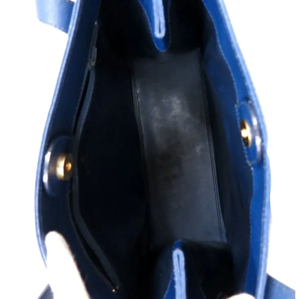 Givenchy [Authentic] NEW Marine Blue Leather 4G Structured Square Shoulder Bag - Picture 8 of 13